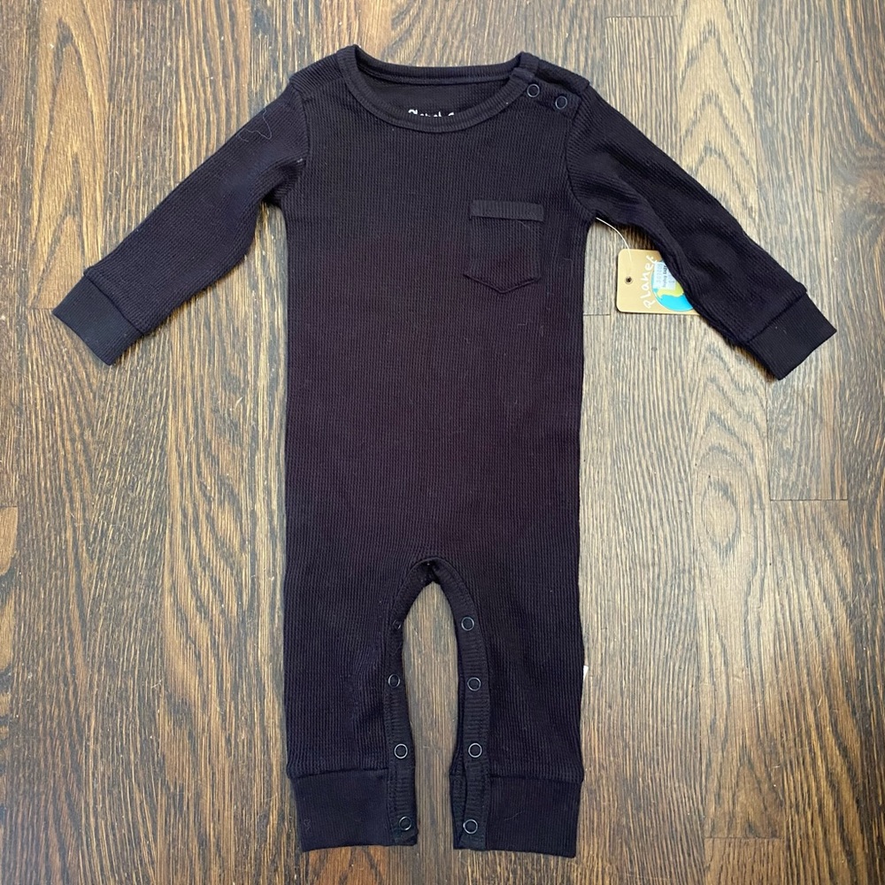 Planet cotton black thermal one piece sz 3M